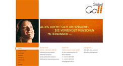 Desktop Screenshot of global-call.de